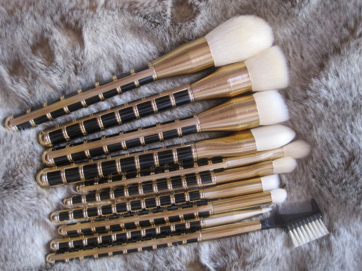 2014 Sonia Kashuk 'All That Jazz' 10 piece brush set holiday 
